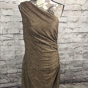 Ralph Lauren One-Shoulder Formal cocktail